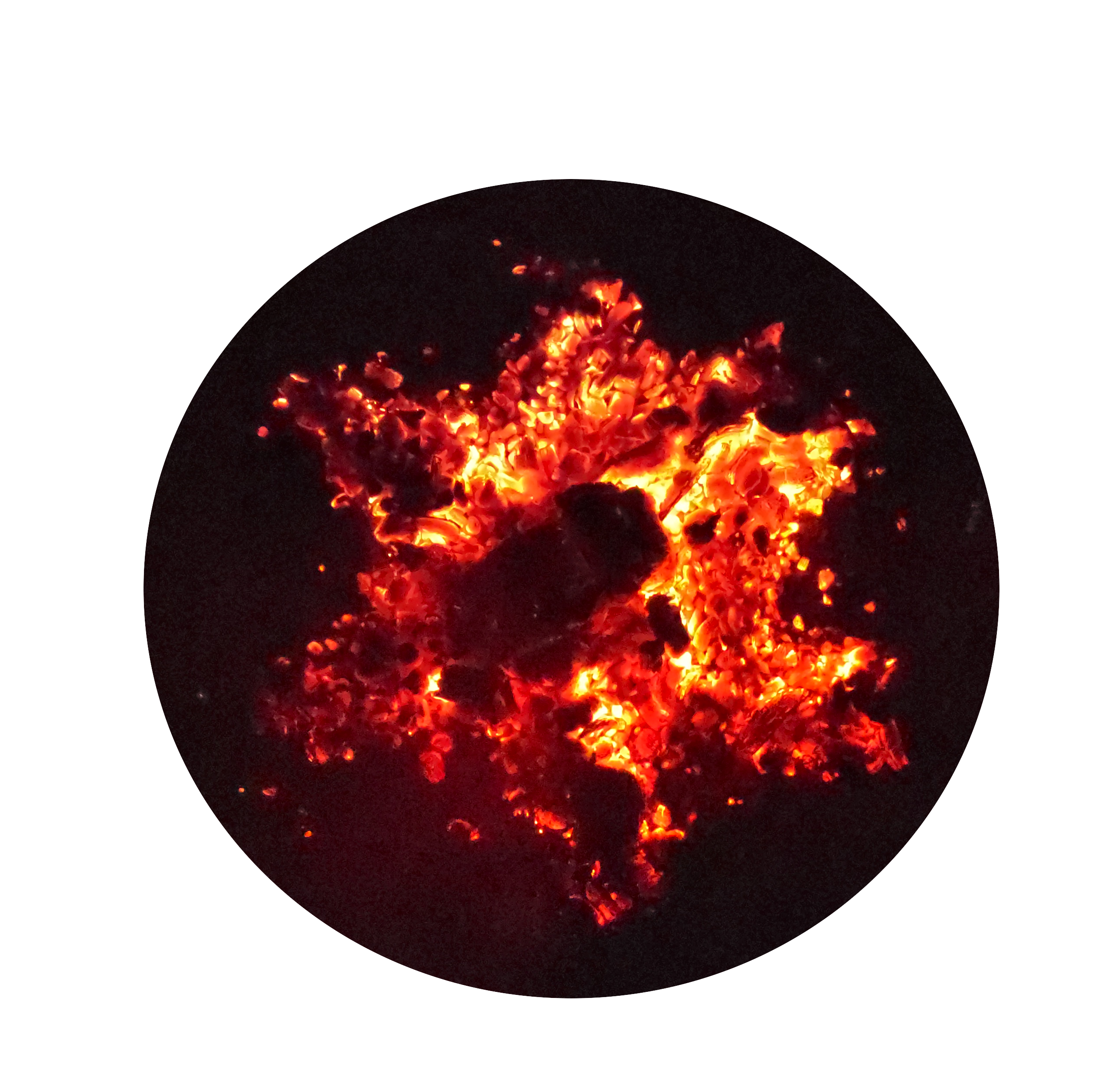 Magen David of Live Coals